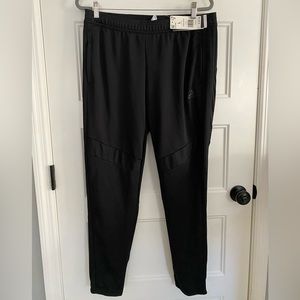 NWT Womens Adidas Tiro19 Training Pant, futbol/soccer, black on black, Large